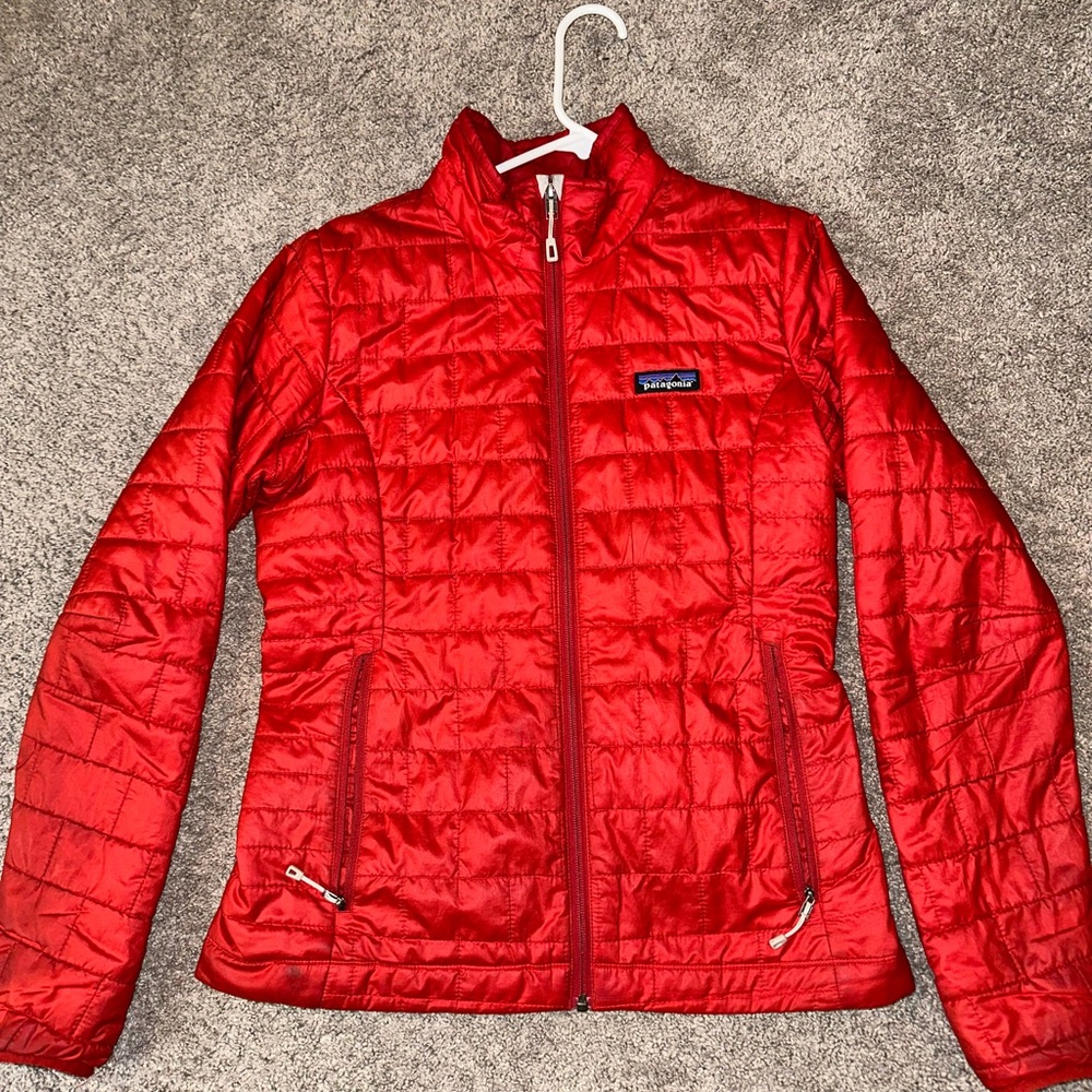Patagonia Women's Red Nanopuff Jacket